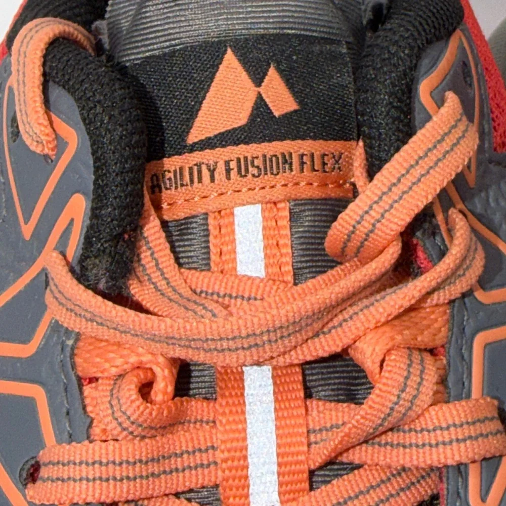 Merrell Womens‎ 5.5 Agility Fusion Flex Trail Running Shoes Red Orange Gorpcore
